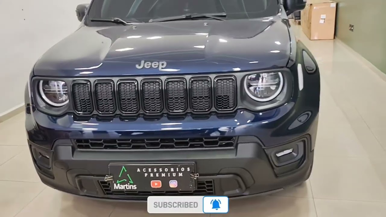Jeep Renegade Altitude 2026 instala&ccedil;&atilde;o Kit farol de neblina modelo original sistema original Carro 