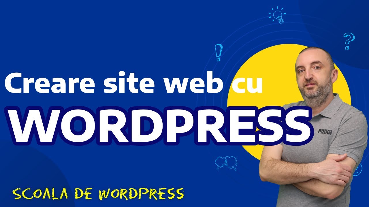 🎨Creare site web de la 0 cu WORDPRES in 2026 pe o tema gratuita.📝