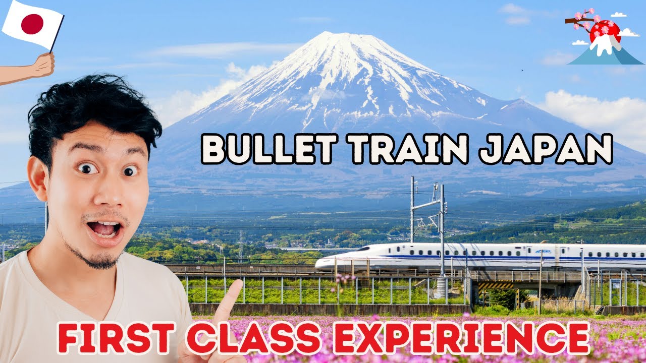 So Fast!! 🇯🇵🚅Tokyo to Hakone Bullet Train Experience | 4K ASMR
