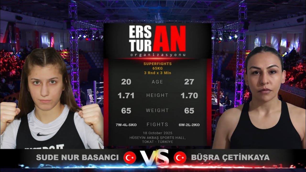 Sude Nur Basancı vs Büşra Çetinkaya | Ersan Turan 17. Uluslararası Kick Boks Organizasyonu