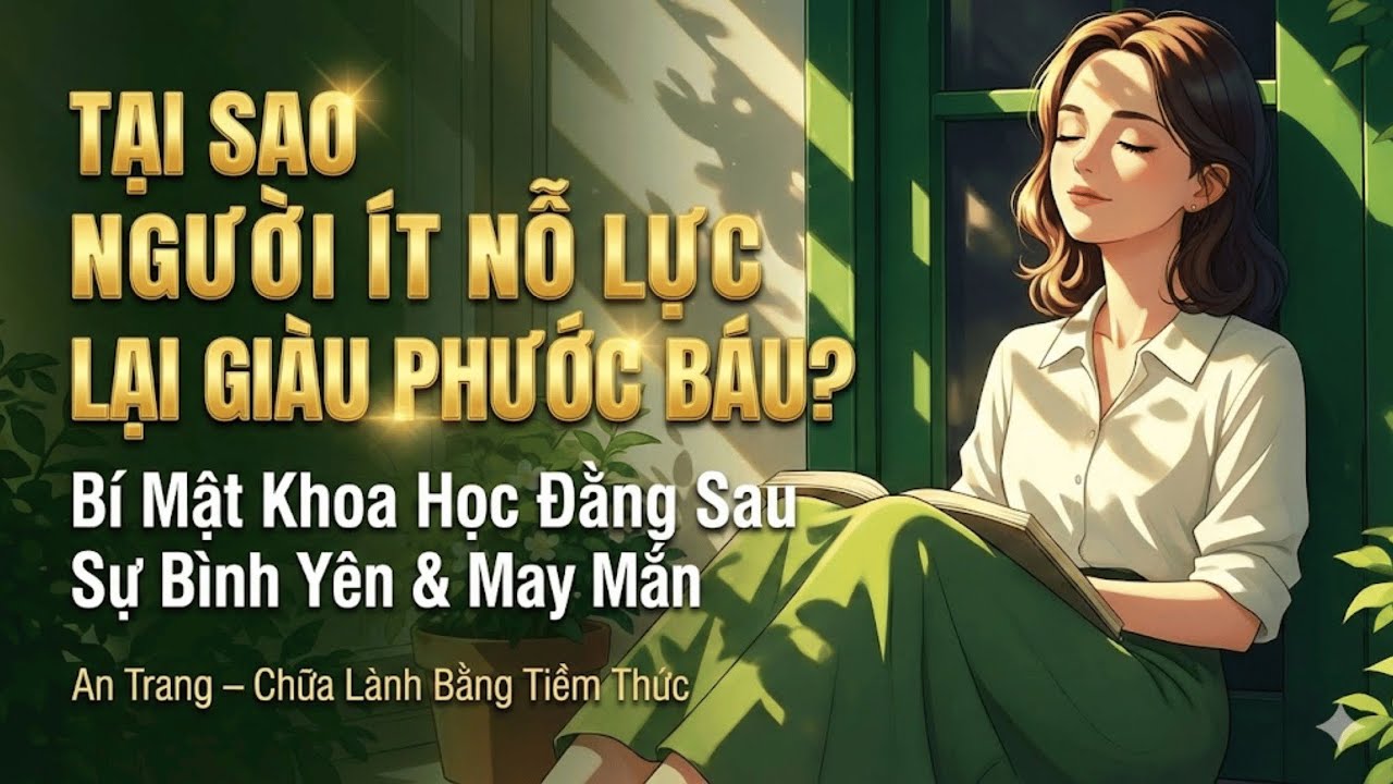 Tại Sao Người Ít Nỗ Lực Lại Giàu Phước Báu? Bí Mật Khoa Học Đằng Sau Sự Bình Yên & May Mắn
