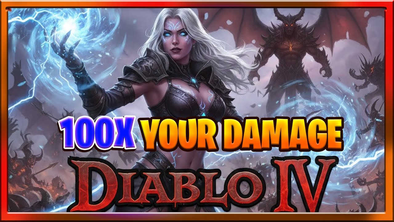 Как увеличить свой урон в 100 раз в Diablo 4: руководство по повышению DPS в 11 сезоне. Божествен...