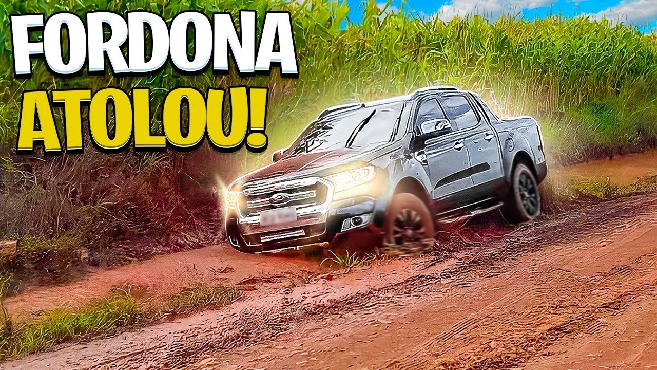 RANGER NA LAMA 3.2 no barro ao extremo será que saiu ? 😤 4x4 Jhonatan Morais
