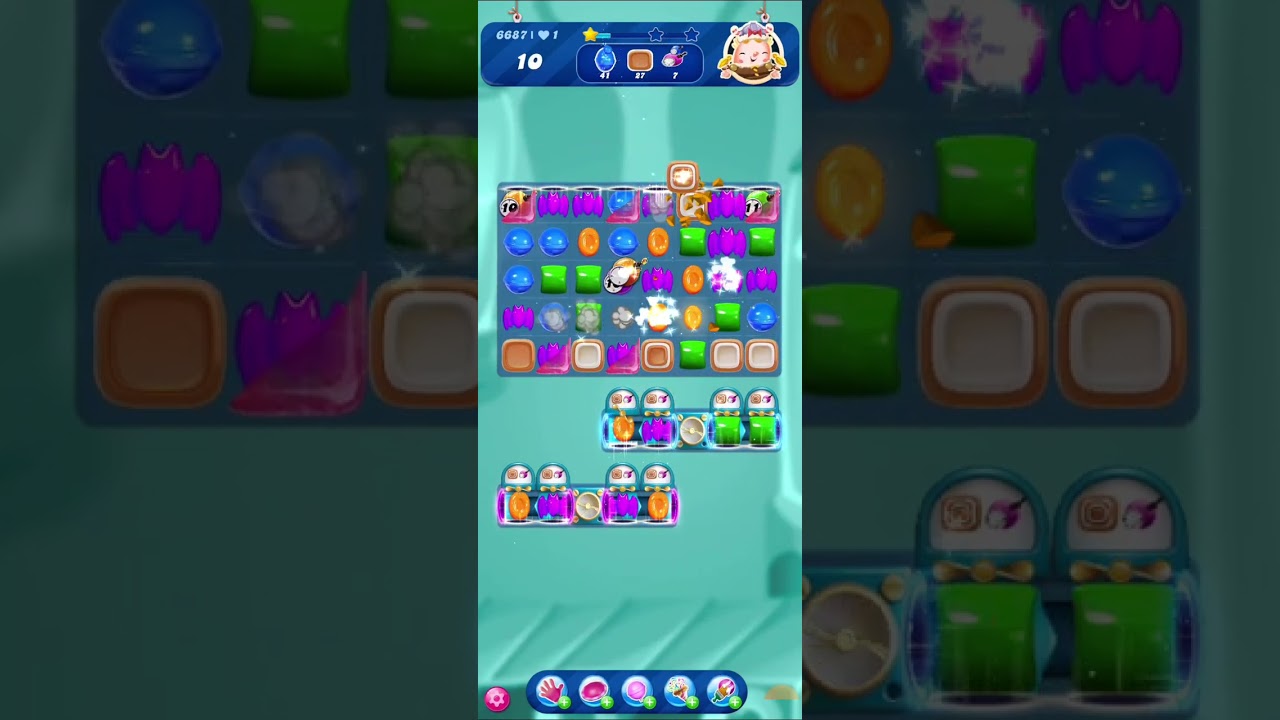 Candy Crush Saga Level 6687