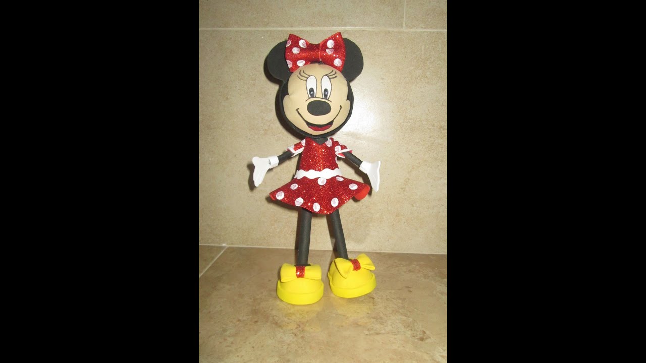 Como Hacer Fofucha Minnie Mouse