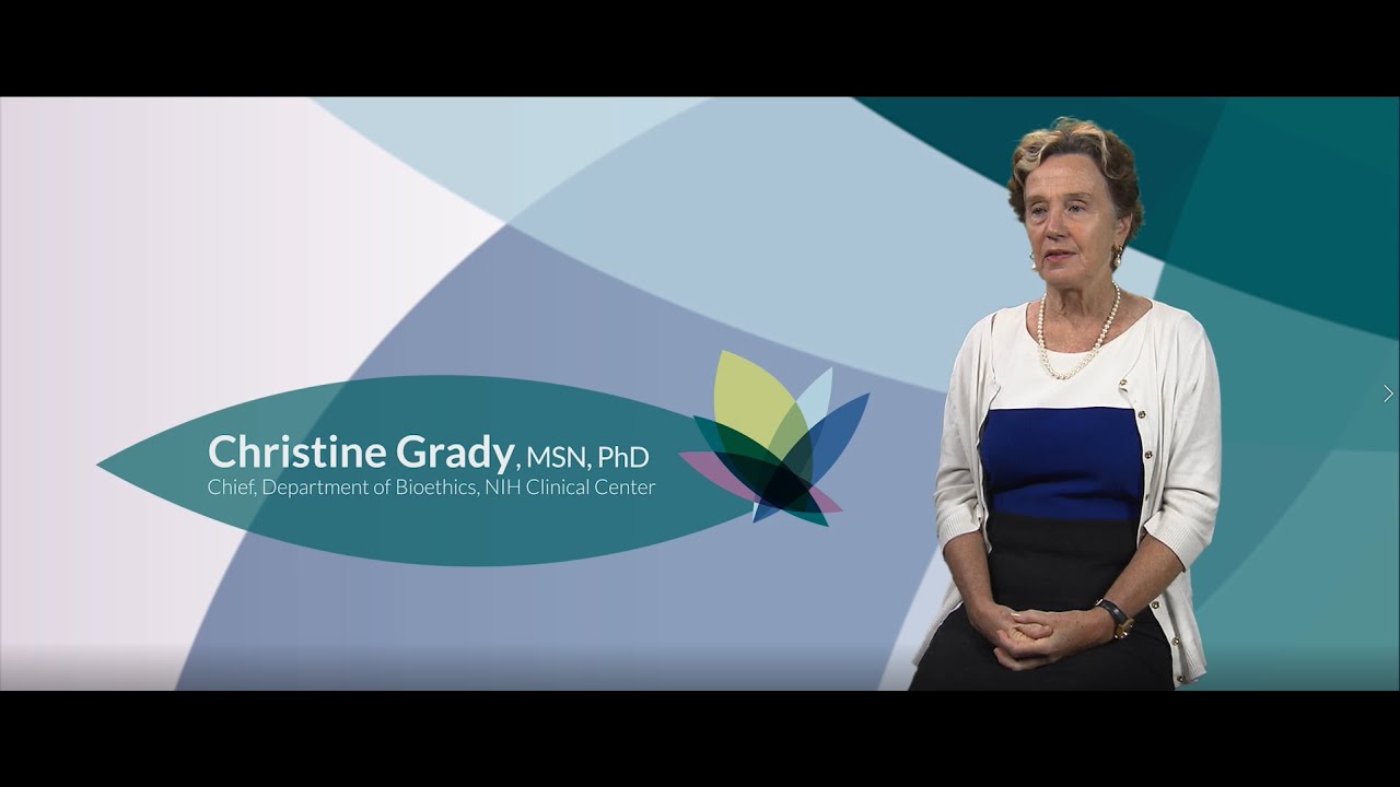 Pearls of Wisdom &ndash; Christine Grady, MSN, Ph.D.