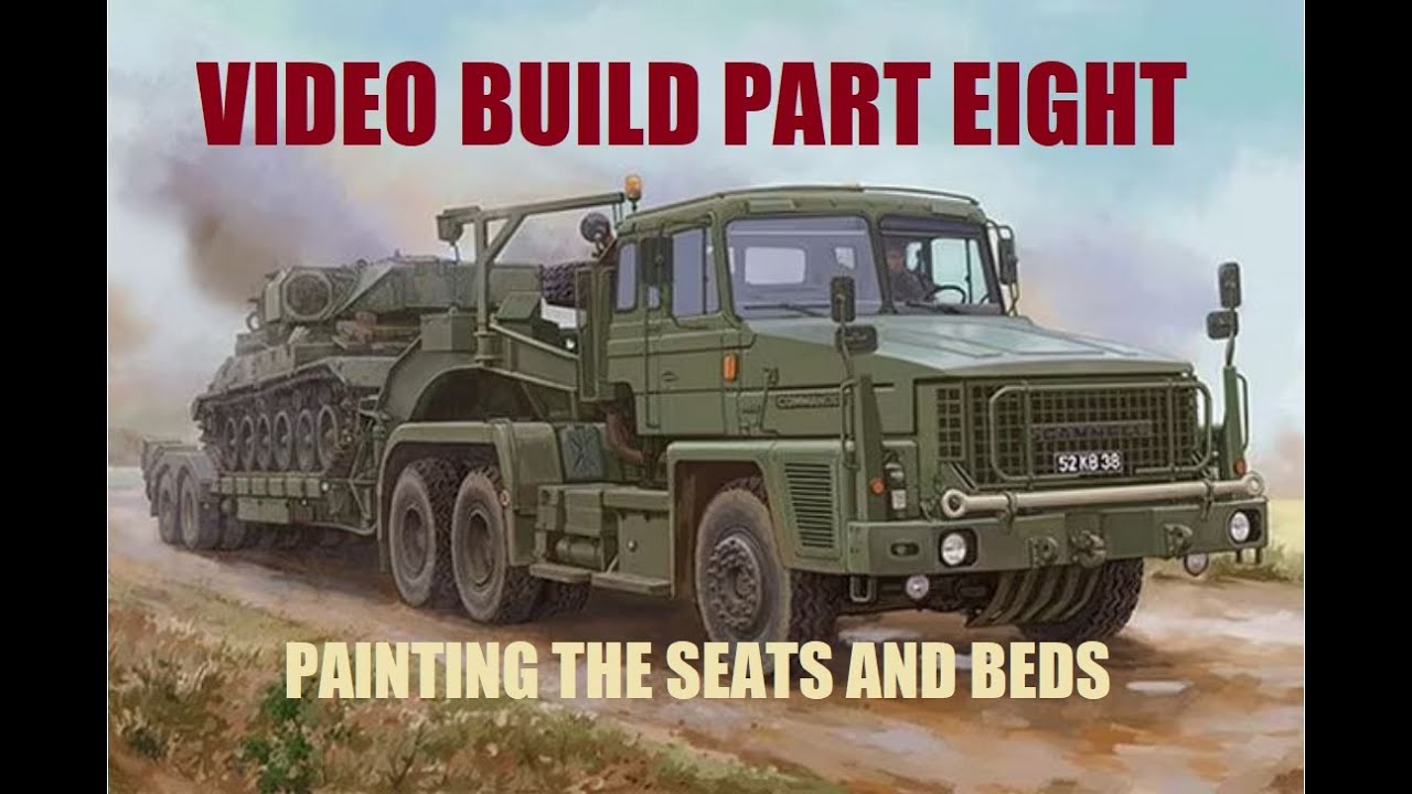 HobbyBoss 1/35 Scammell Commander build. Part 8