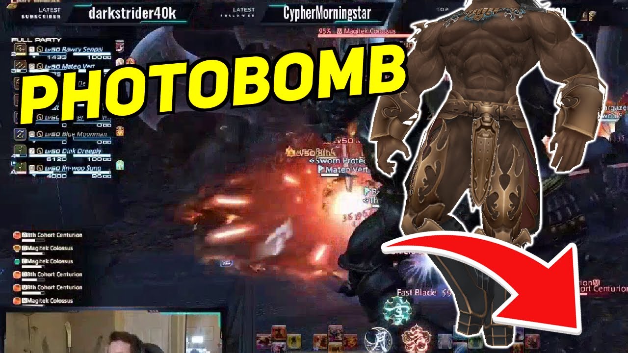 Daily Final Fantasy Xiv Online Moments: PHOTOBOMB FAIL