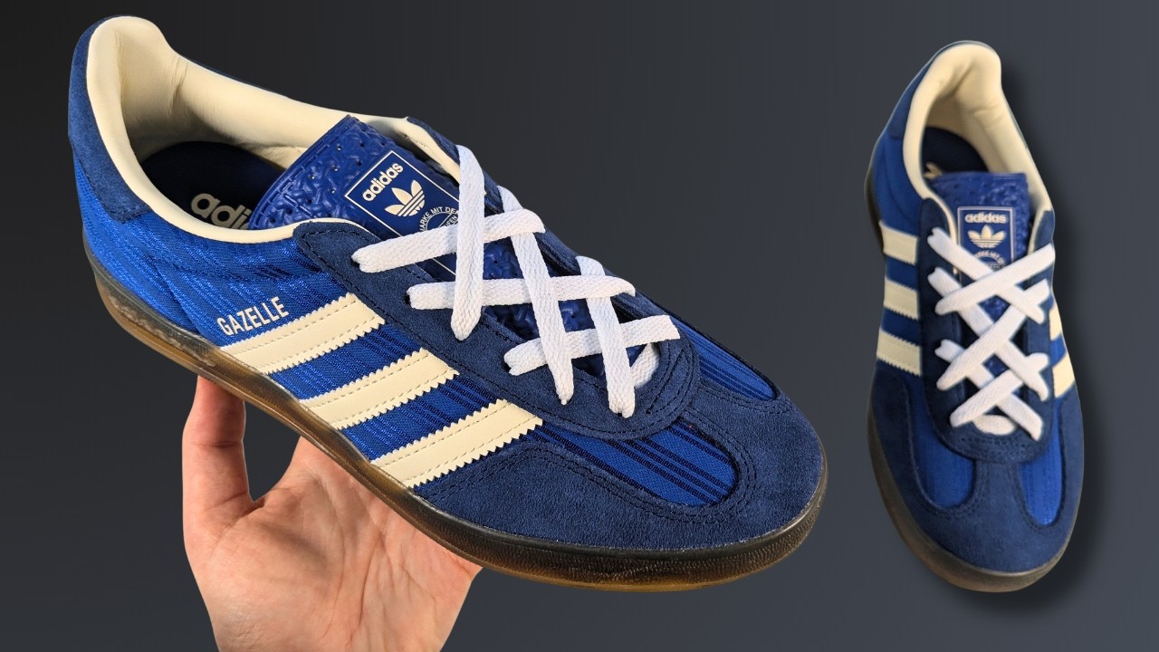 КАК ЗАШИТЬ КРОССОВКИ ADIDAS GAZELLE АЛМАЗНЫМИ ШНУРАМИ (ЛУЧШИЙ СПОСОБ!)