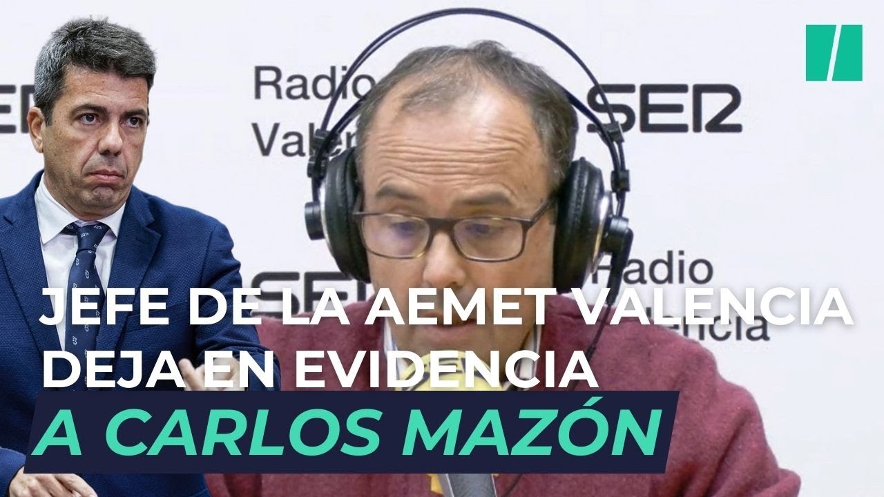 La INDIGNACI&Oacute;N de un t&eacute;cnico de AEMET al recordar el Cecopi y a MAZ&Oacute;N: 