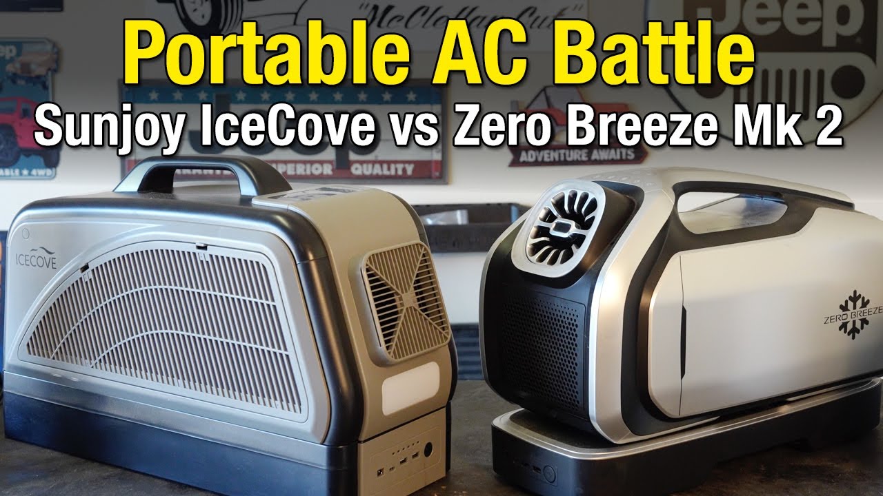 Which Portable AC is the best? - SunJoy IceCove VS Zero Breeze Mk 2