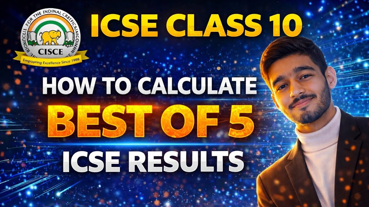 ICSE CLASS 10 RESULTS 2026 🔥 HOW TO CALCULATE BEST OF 5 (DON&rsquo;T MAKE THIS MISTAKE!) 💯 #ICSEResults