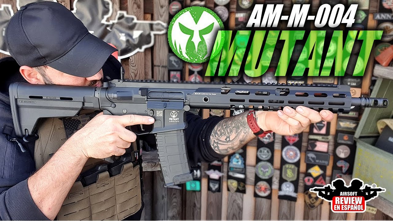 Ares Amoeba MUTANT AM-M-004 ( Review & Test Shot ) | Airsoft Review en Espa&ntilde;ol