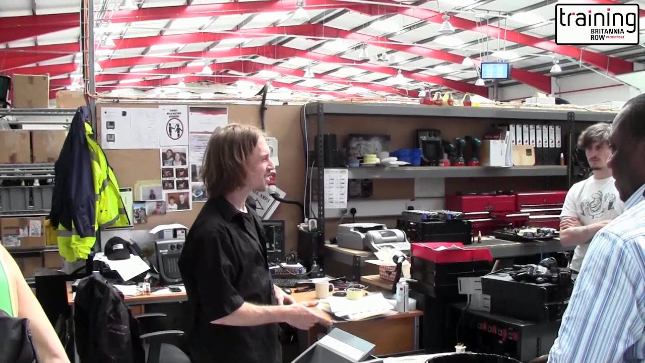 Visiting Britannia Row Productions in Twickenham