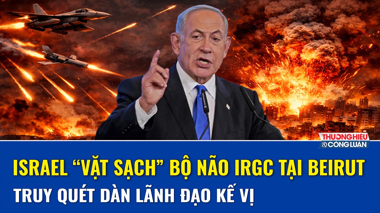 Cú đánh “lôi đình” giáng xuống Lebanon: Israel san phẳng cơ sở Hezbollah, diệt dàn thủ lĩnh Iran