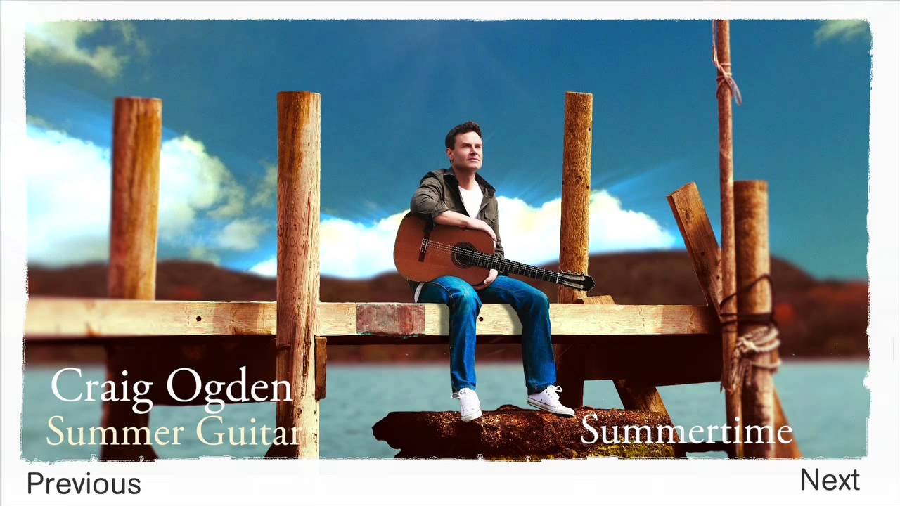 Craig Ogden: Summer Guitar -  Album sampler
