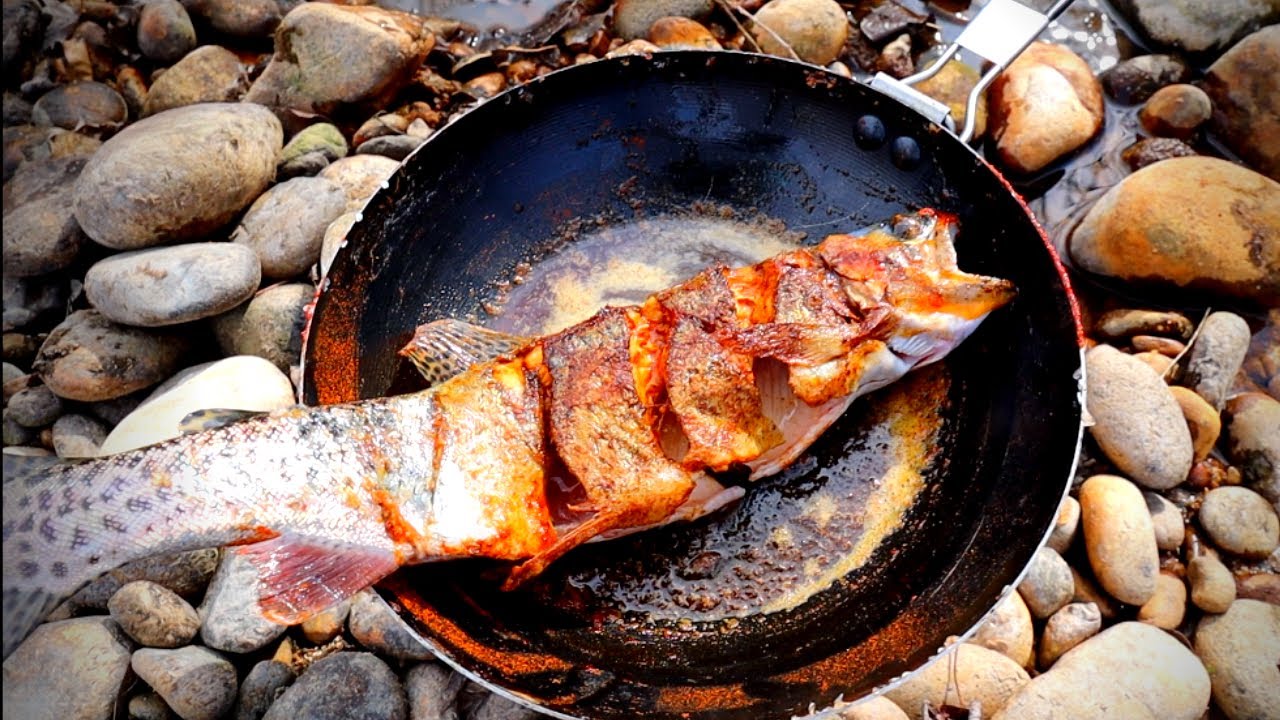 Catch n’ Sizzle Trout in FIERY Buffalo Wild Wings Spice! (Hottest they have)