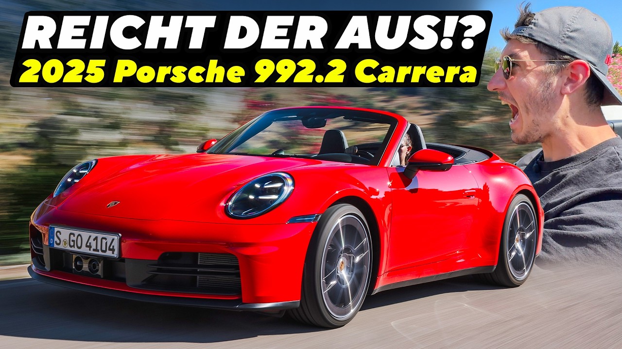 2025 PORSCHE 911 Carrera Cabriolet - Reicht Der Aus?! 🤔 | Dominik Fisch