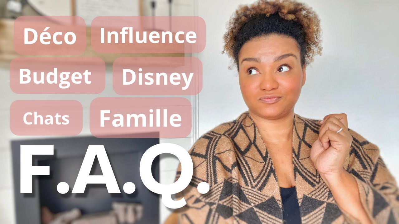 FOIRE AUX QUESTIONS | Déco, Influence, Disney, Budget, Création de contenu... Je vous dis tout !