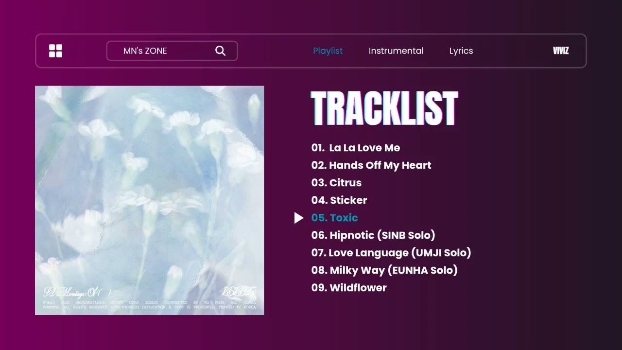[FULL ALBUM] VIVIZ (비비지) 1st Full Album 
