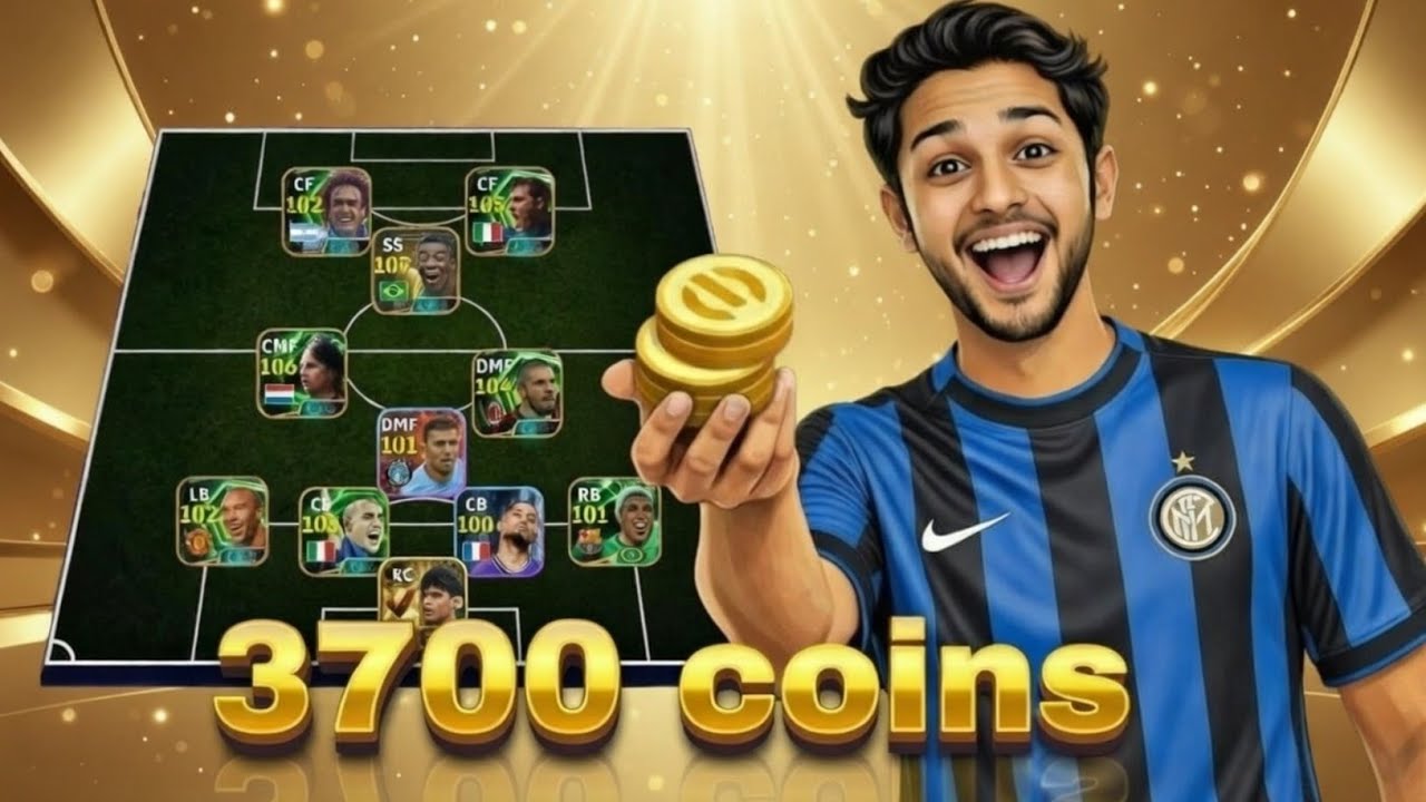 🤑3700 COIN UNTILL 🤑 || EFOOTBALL GAMEPLAY || RIVO GAMING 