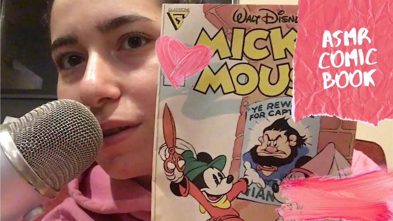 [ASMR] Disney Comic Book - Soft-spoken
