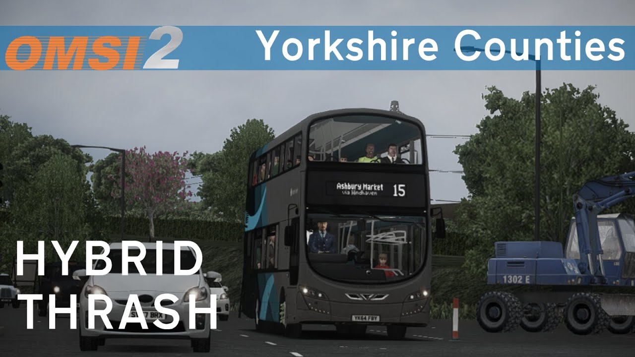 Speeding to Town - 15 to Ashbury Market | Yorkshire Counties 3.0 | OMSI 2