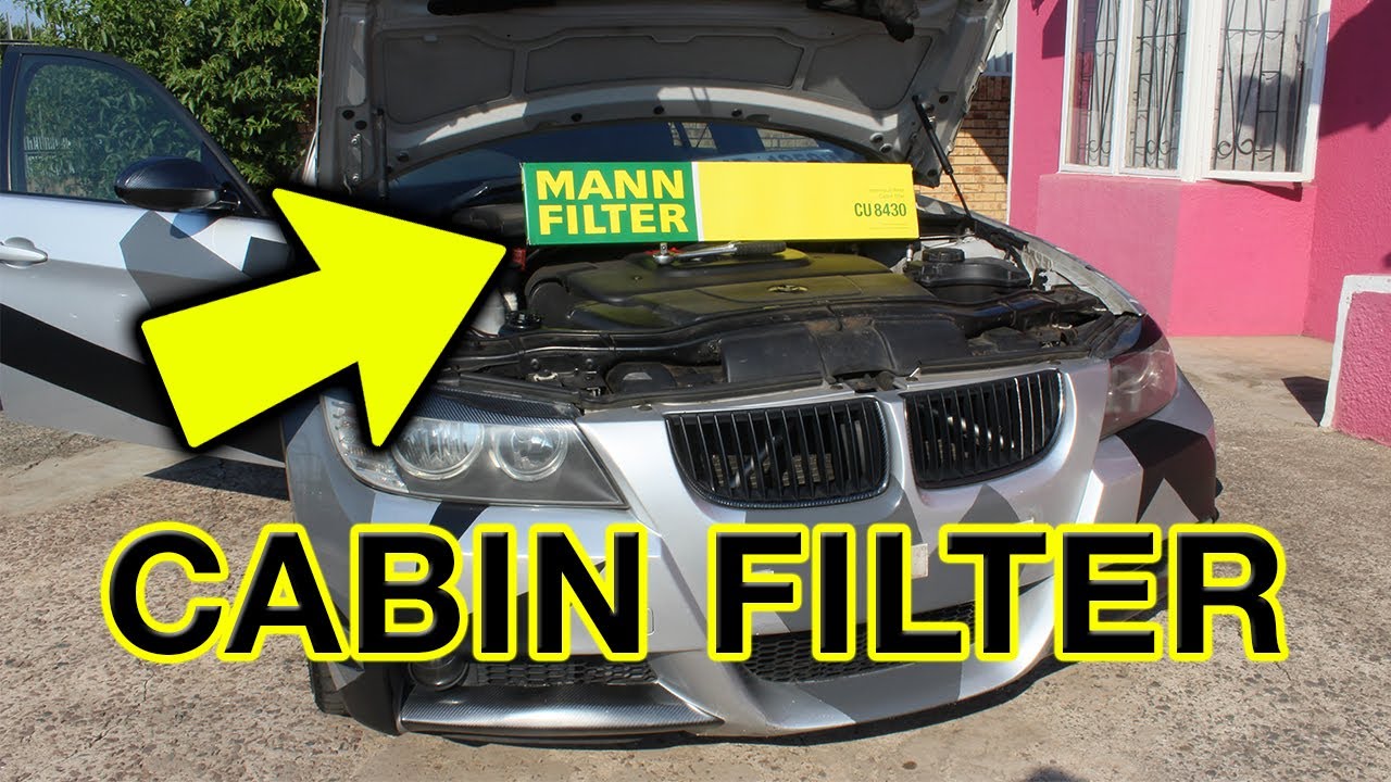 BMW E90 Cabin Filter Replacement | BMW E90 3 Series | Mann Filter
