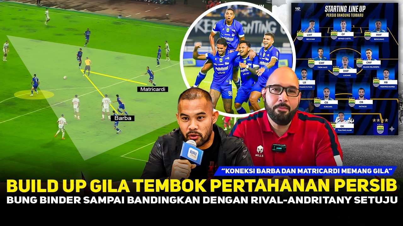 ‘PERTAHANAN PERSIB MEMANG TERBAIK’❗️ANDRITANY BERI PENGAKUAN BERANI~OMONGAN BUNG BINDER TEPAT