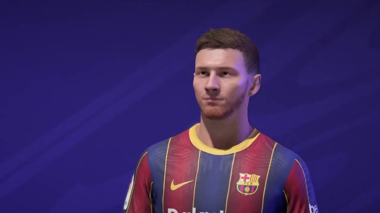 FIFA21 game face do LIONEL MESSI Pro clubs tutorial lookalike
