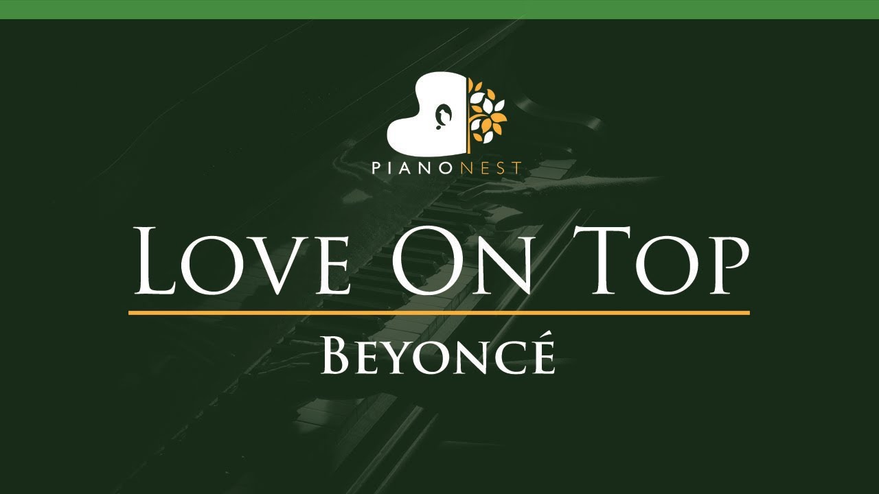Beyonce - Love On Top - LOWER Key (Piano Karaoke Instrumental)