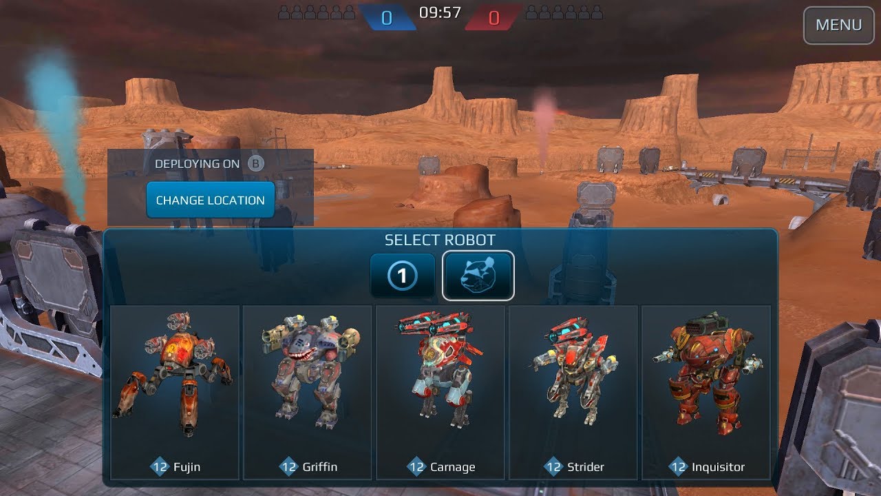 War Robots  Custom Game Hangar X