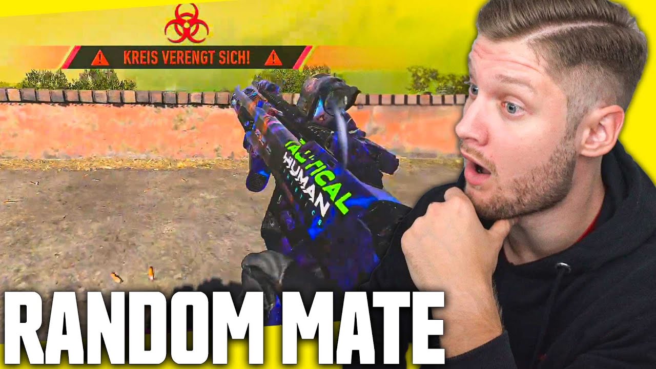 Unser RANDOM TEAM MATE RETTET DIE RUNDE und ist auf ein mal DER BESTE SPIELER DER WELT?!