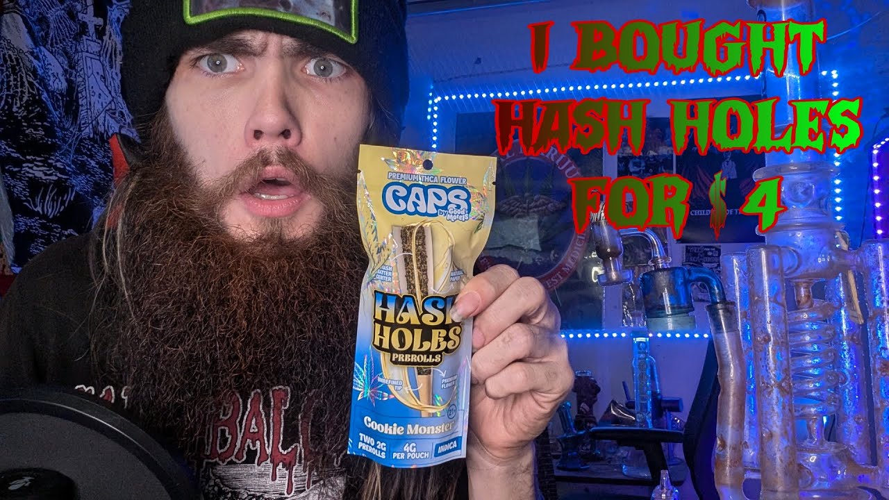 I BOUGH THESE HASH HOLES FOR $4 Caps Hash Hole Review