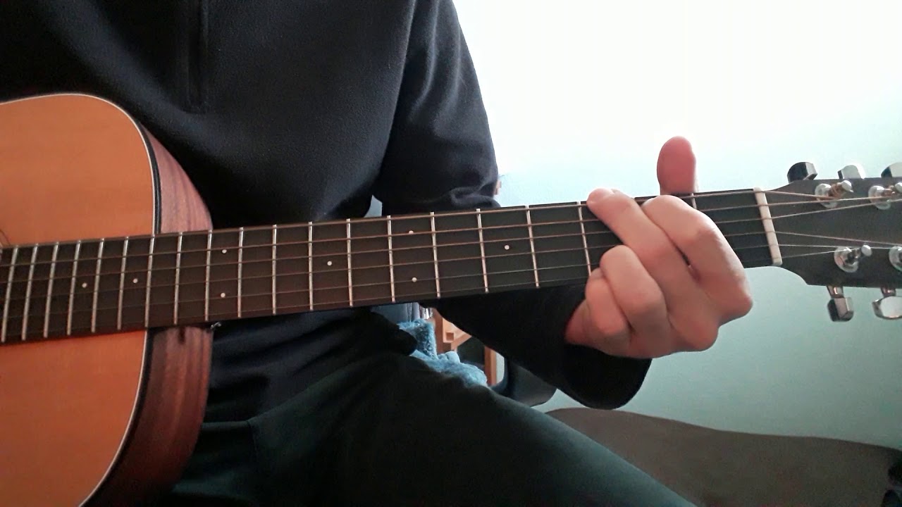 Reprise guitare Nos Célébrations - Indochine