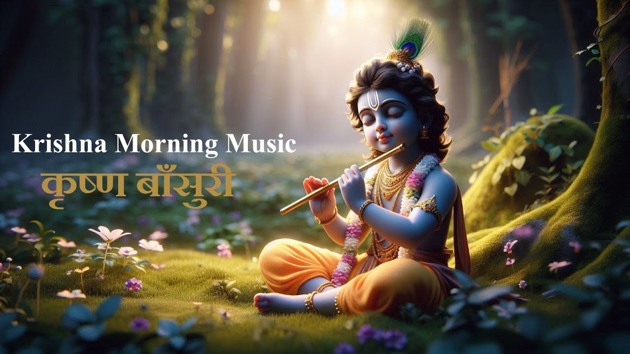 Krishna Flute Music || Morning Relaxing Flute ,  Anxiety States • Heal Mind, Body and Soul
