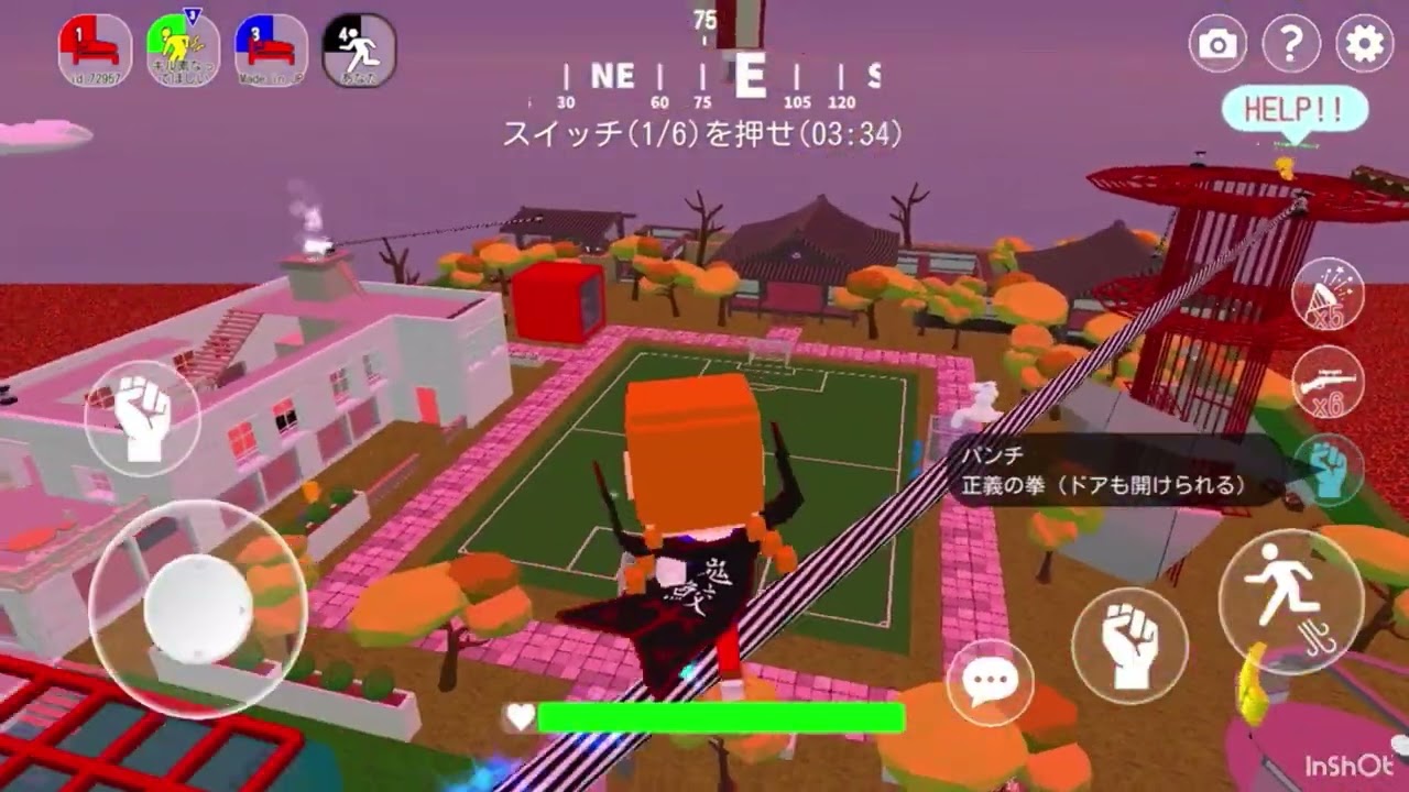 野良で遊んだ