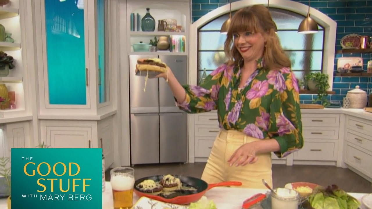 Swiss Mushroom Burgers | The Good Stuff with Mary Berg