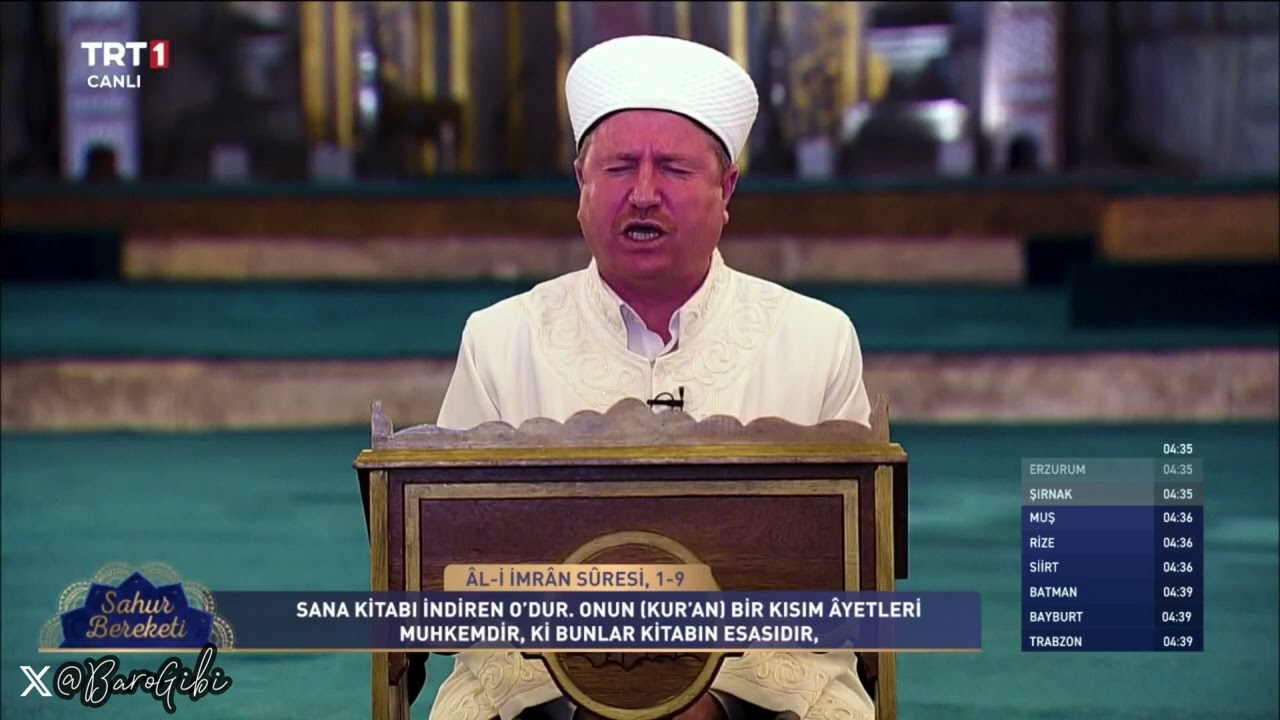 Mehmet Pervane - Al-i İmran Süresi 1-9 (Sahur Bereketi 17. Bölüm) (27 Mart 2024)