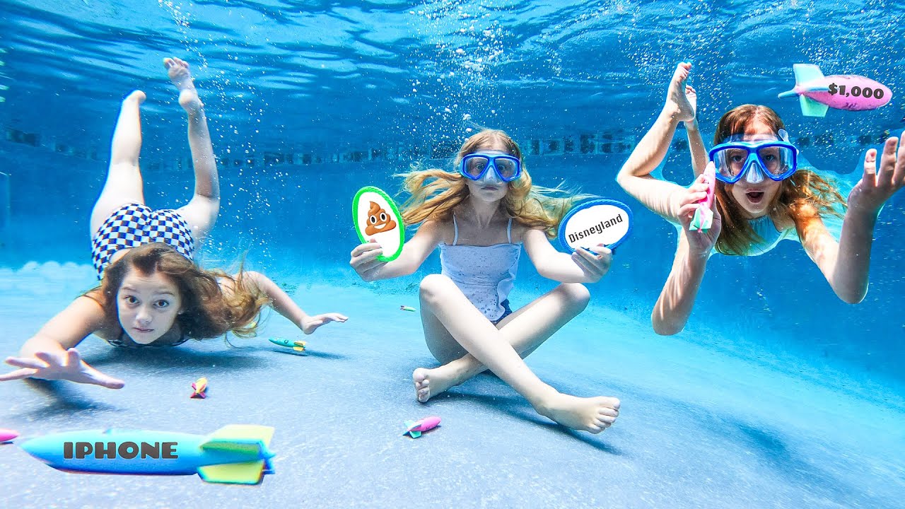 I'LL BUY WHATEVER you can FIND in the POOL!!!