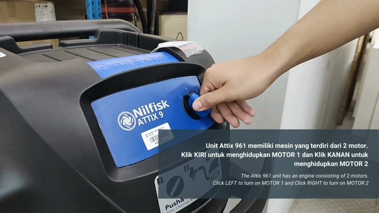How to Use Wet & Dry Attix 961-01 Industrial Vacuum Cleaner