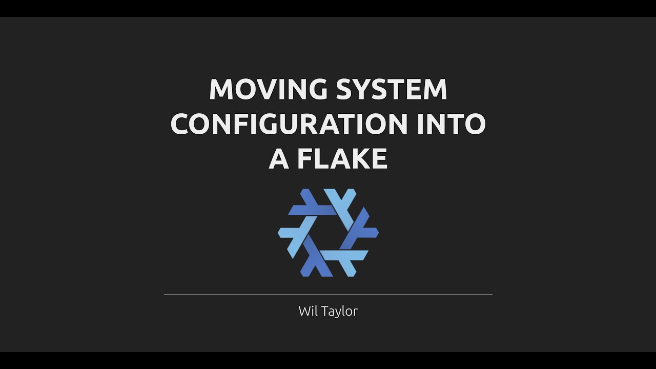 Moving Nixos System Configuration Into A Flake