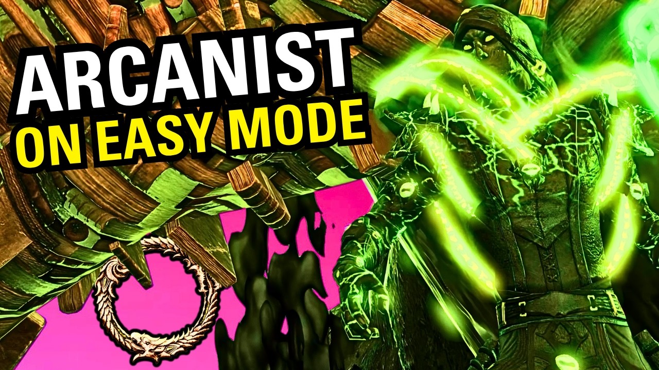 Pure Arcanist One-Bar Build for The Elder Scrolls Online