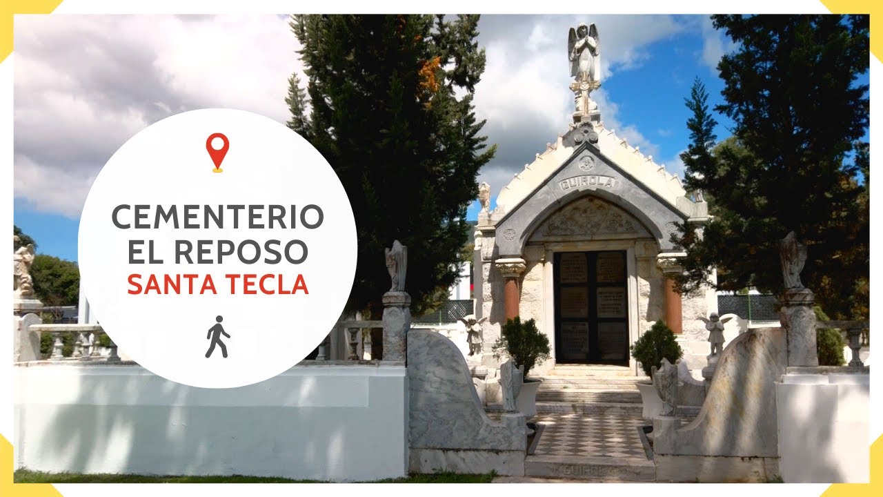 Este es el CEMENTERIO DE LOS GUIROLA en SANTA TECLA - ESPECIAL DIA DE LOS MUERTOS - EL SALVADOR 2022