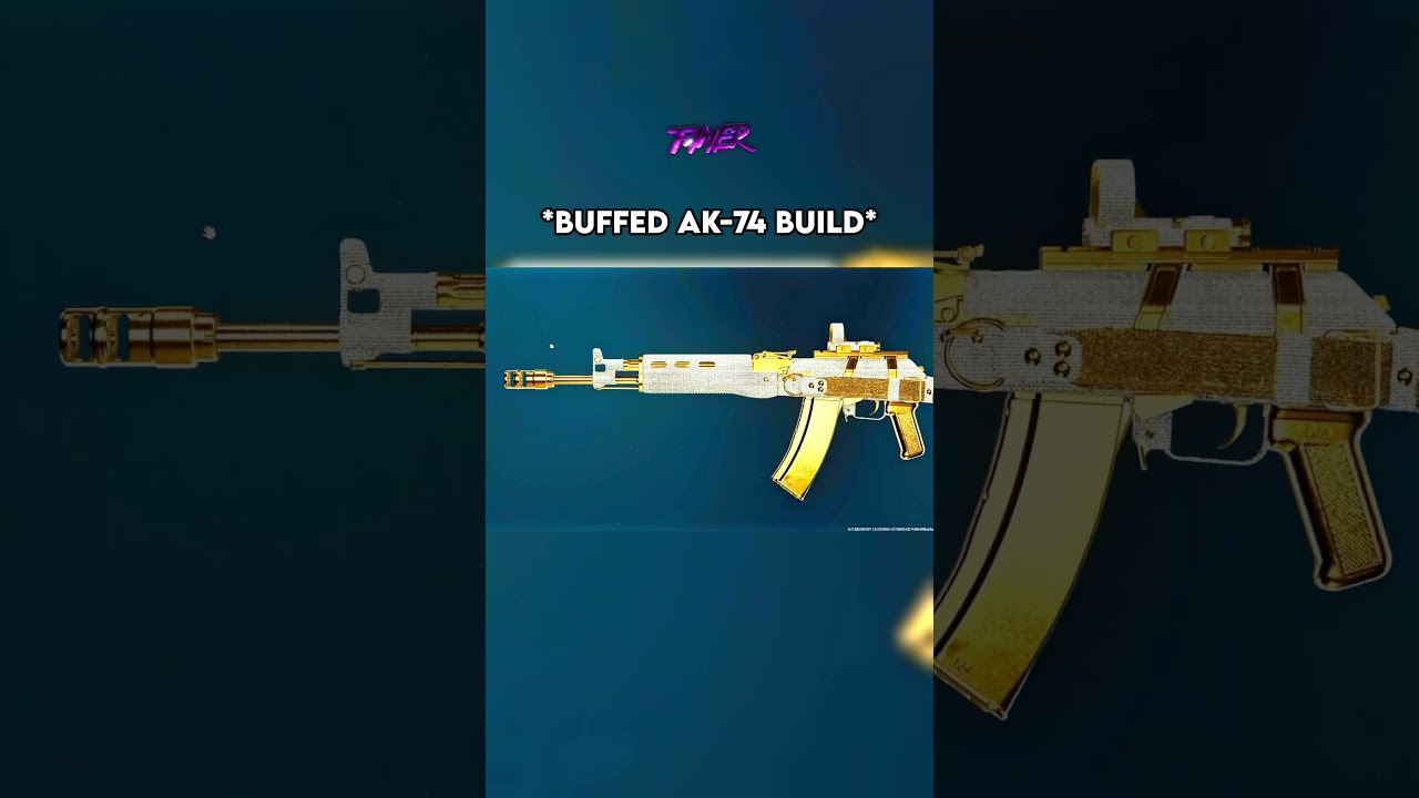 *BUFFED* AK-74 BUILD IS BROKEN ON WARZONE 👑 #warzone #callofduty #bo6 #rebirthisland #cod #shorts