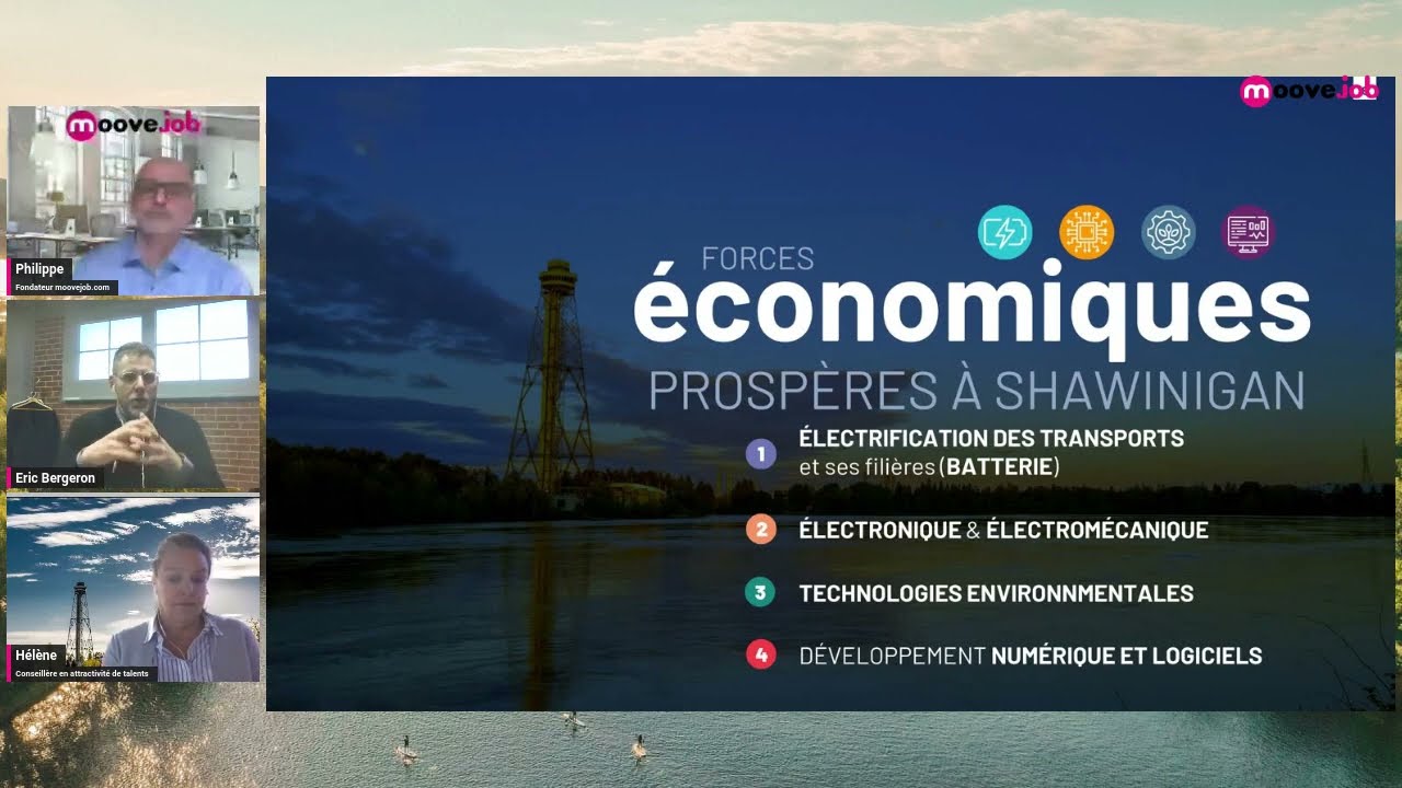 moovejob vous invite à : L'économie à Shawinigan