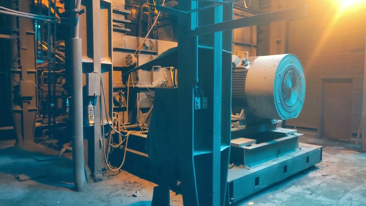 two industrial fan start up (full start up)