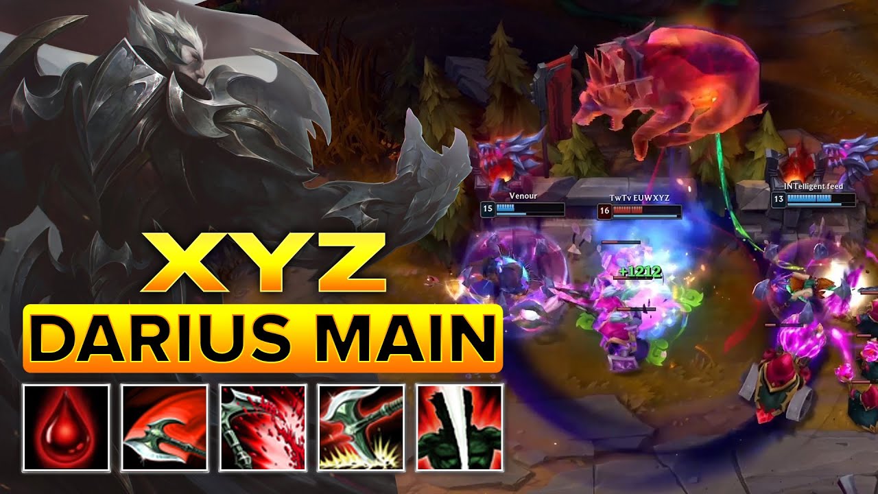 Challenger Darius Montage 2025 - Best Darius Plays Season 15