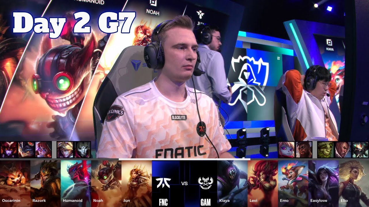 FNC vs GAM | Day 2 LoL Worlds 2024 Swiss Stage | Fnatic vs GAM Esports full