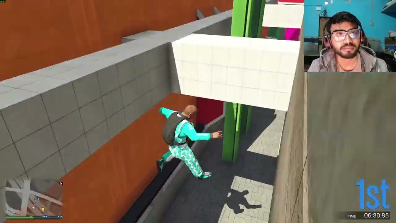 9999.9999% People Cut Their Nails After This Human Running  FOOT Parkour Race in GTA 5!